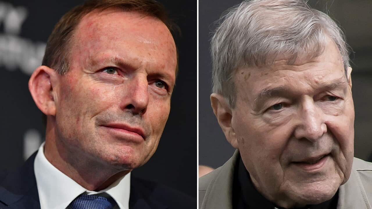Tony Abbott and George Pell.