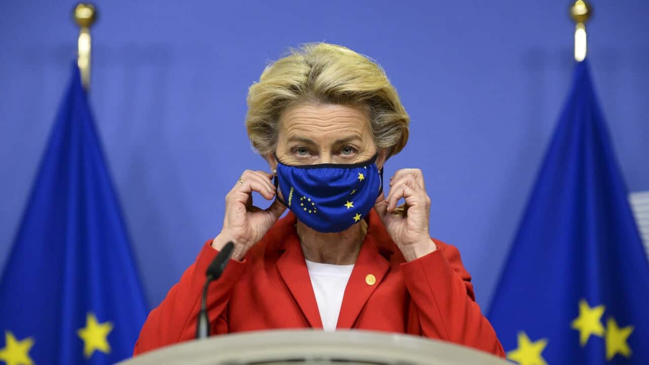 European Commission President Ursula von der Leyen.