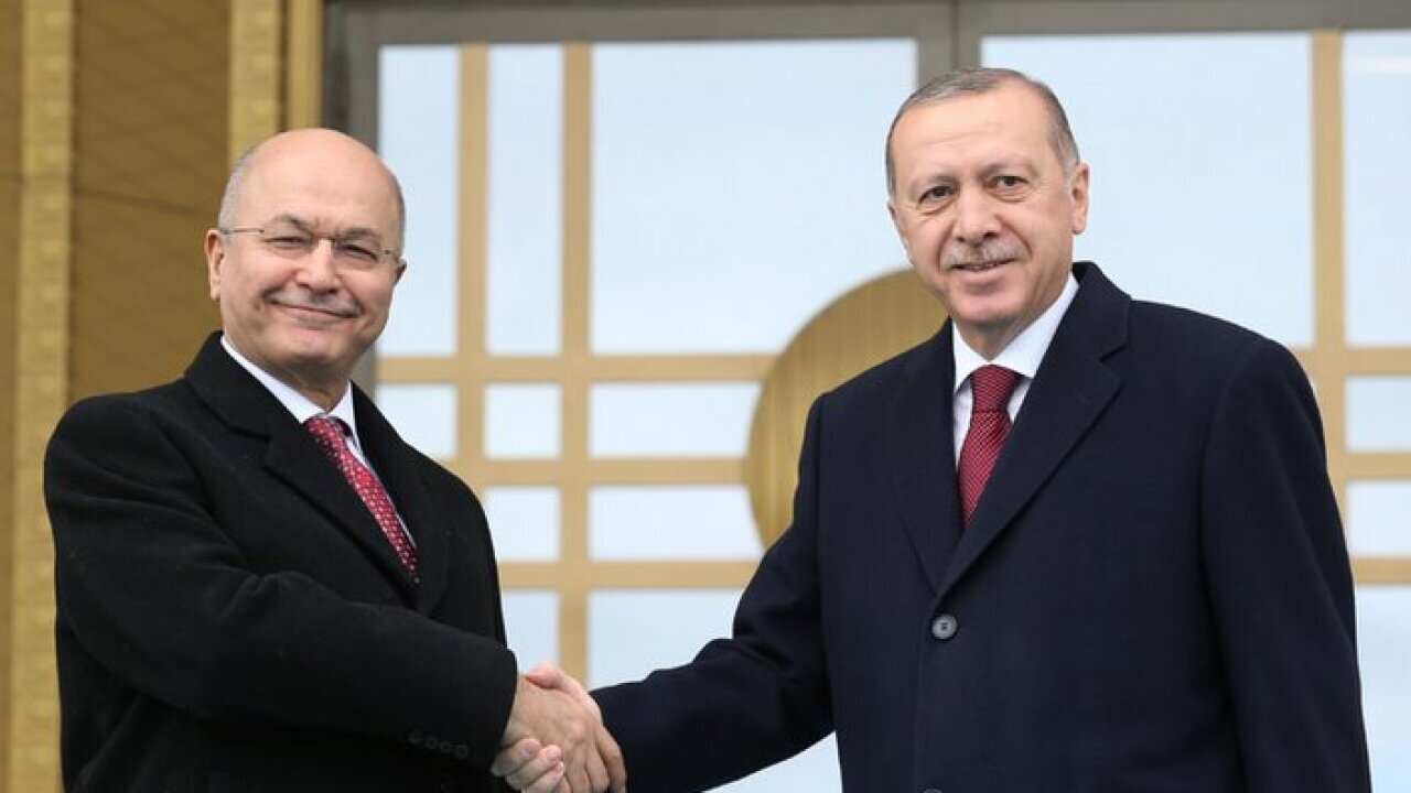 Iraqi and Turkish presidents
