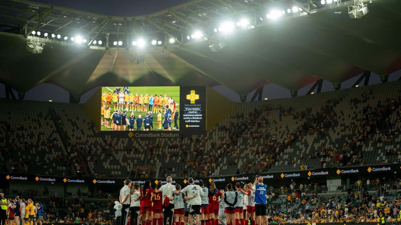 Cup of Nations - Australia v Spain - CommBank Stadium