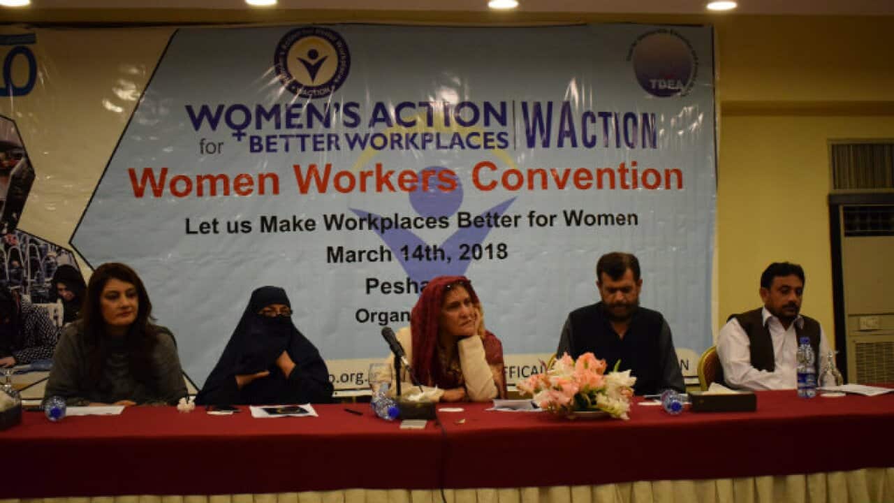 Meeting on Women's Rights in Peshawar Pakistan