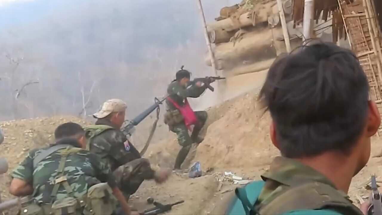 Fighting in Myanmar's Karen State has intensified in recent weeks.