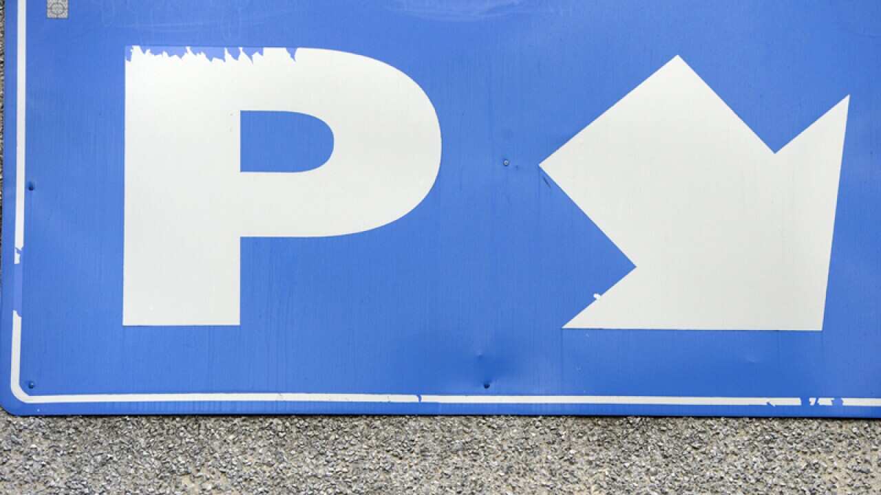 A parking sign in Brisbane