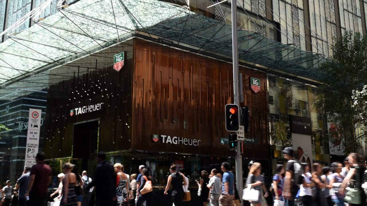 shopping centre in Sydney