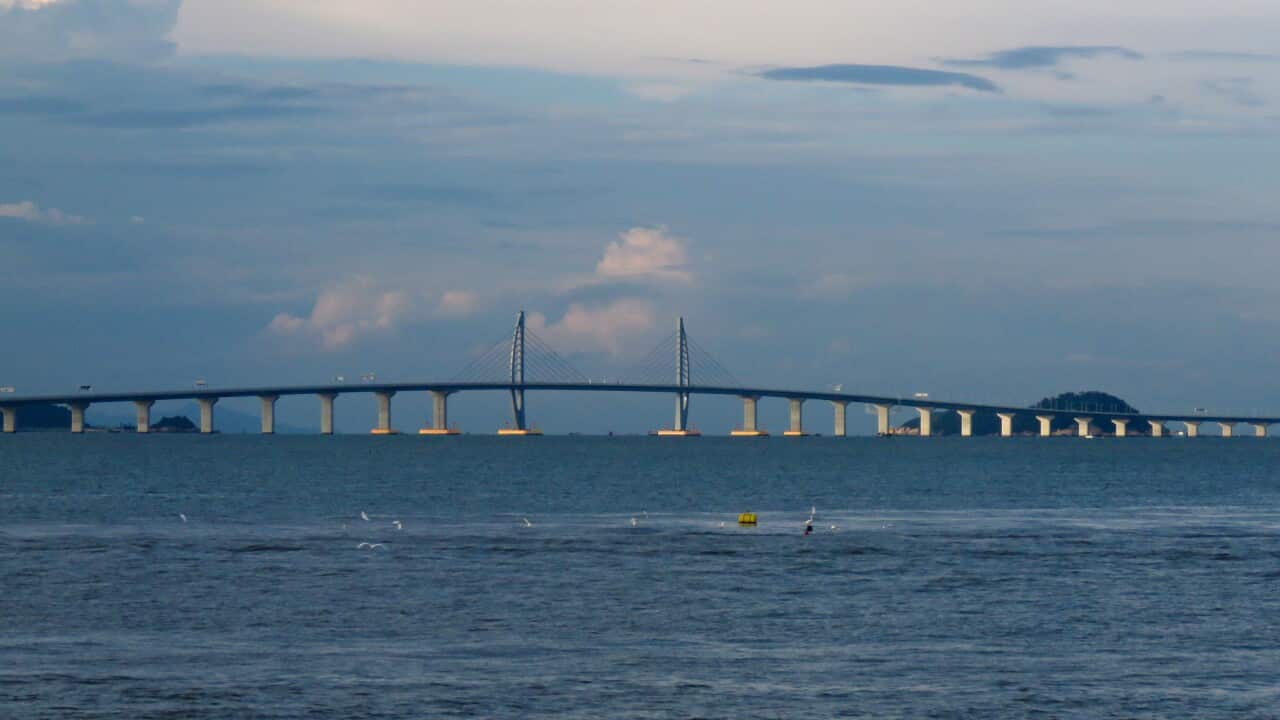West section of Hong Kong-Zhuhai-Macau Bridge