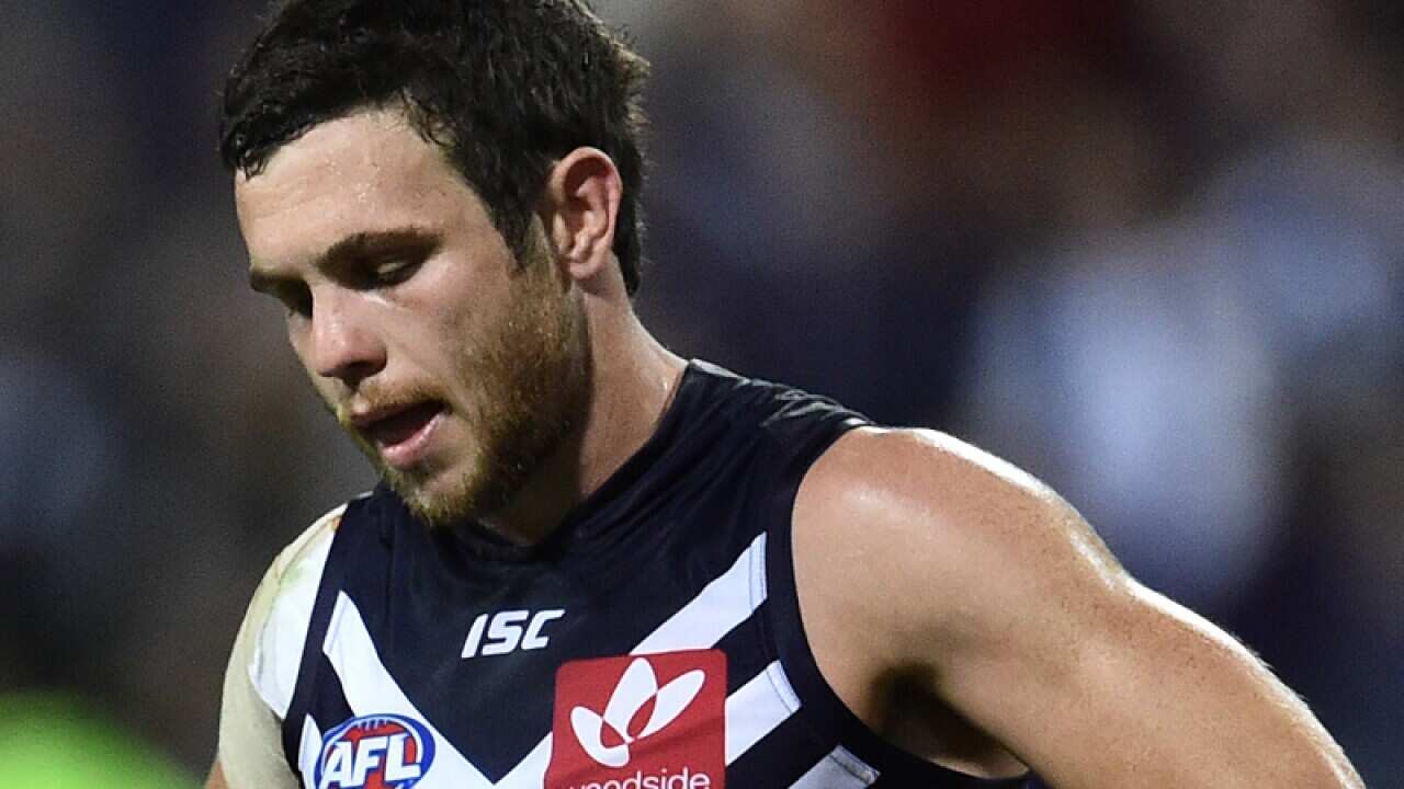 Fremantle Dockers player Hayden Ballantyne.