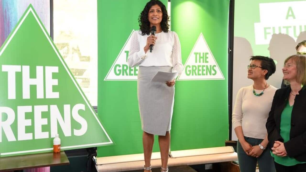 Victorian Greens leader Samantha Ratnam