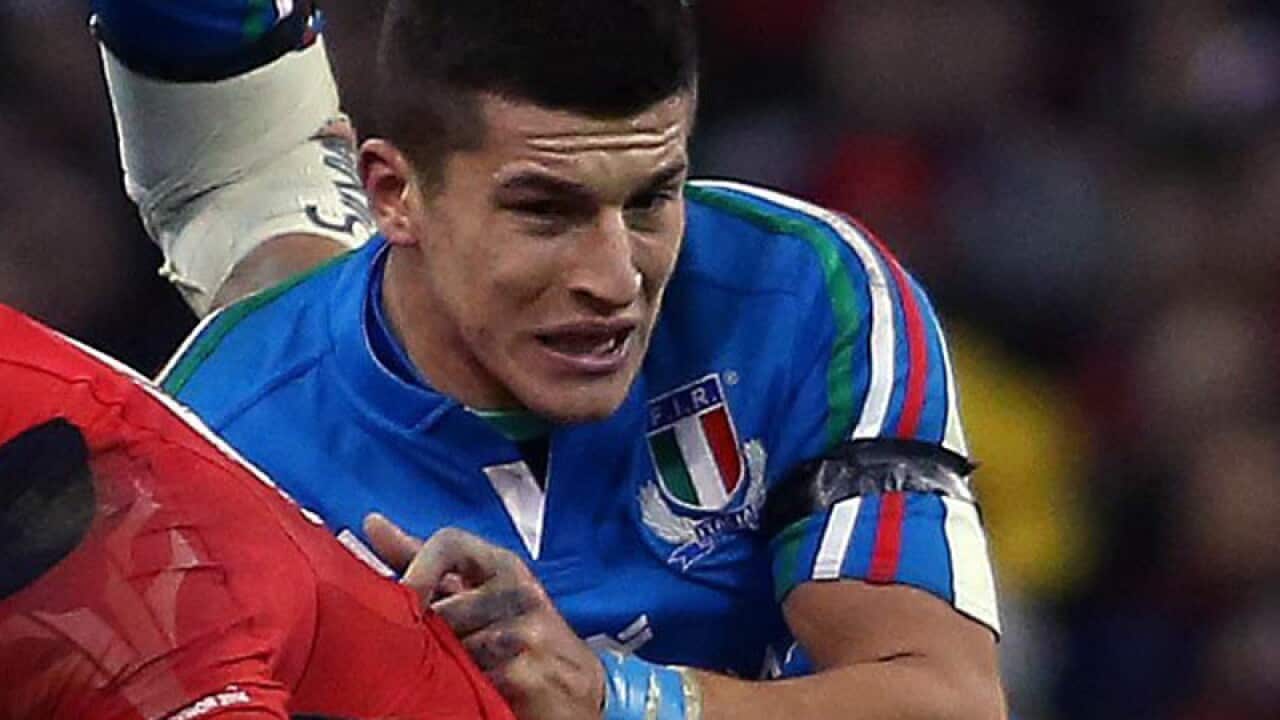 Tommaso Allan of Italy