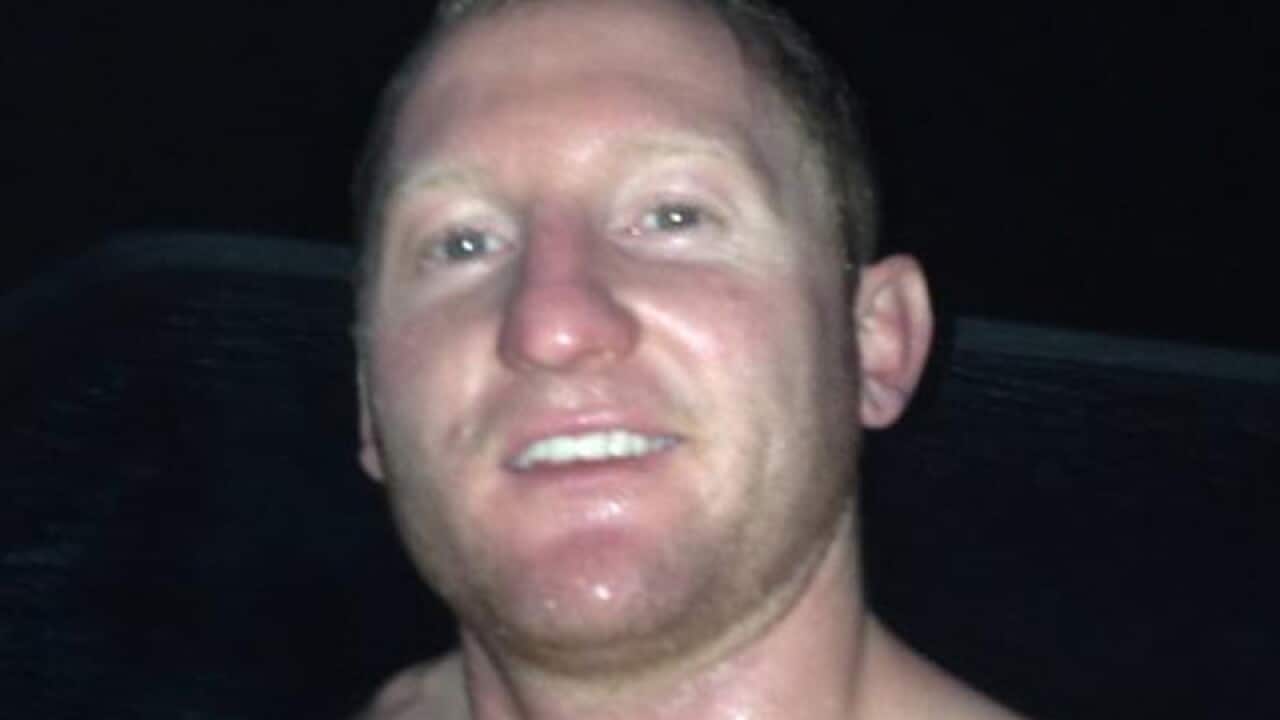 Promising football player Greg Gibbins