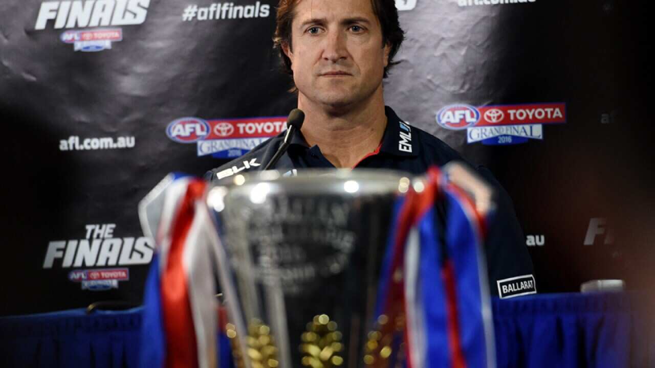 Western Bulldogs coach Luke Beveridge