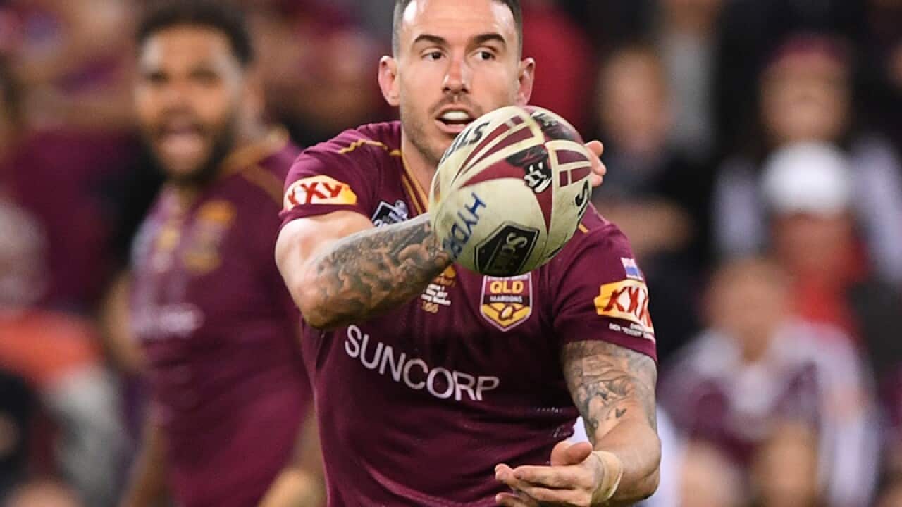 Queensland Origin fullback Darius Boyd