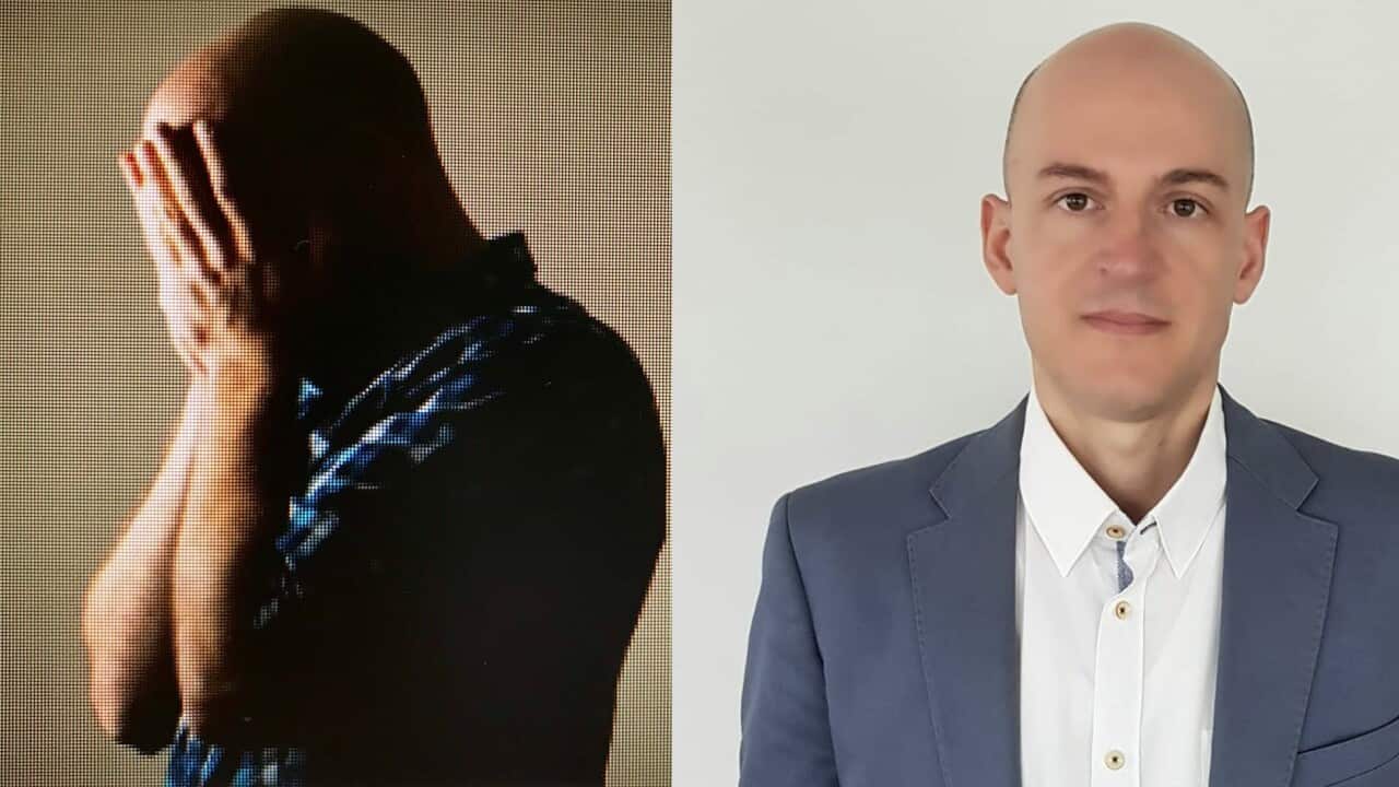 D-r Hristijan Milenkovski, GP (R), Depressed Man (L)
