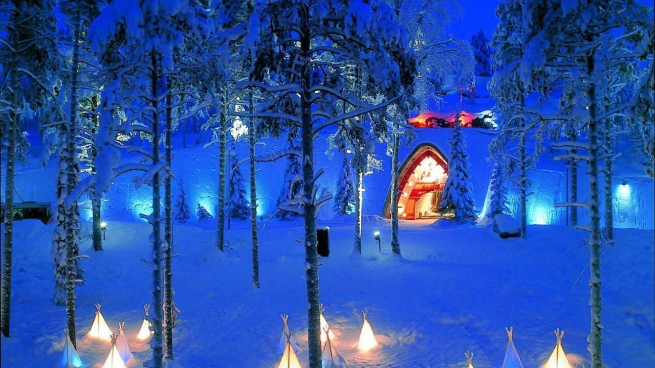 Santapark in Rovaniemi, Finland - the home of Santa Claus (AAP)