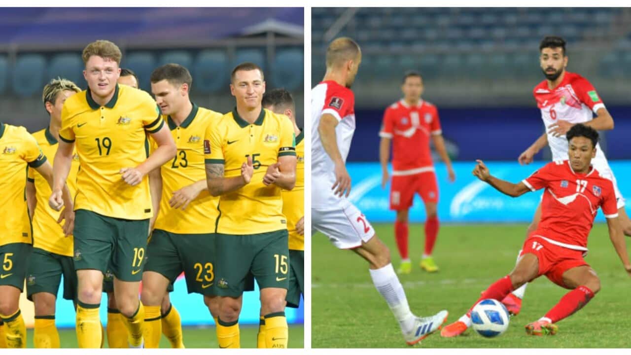 Socceroos won and Nepal lost in their latest World Cup football qualifiers