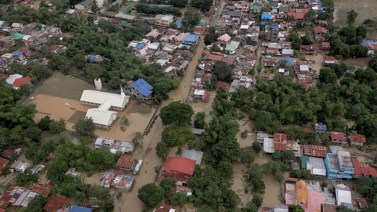 Aerial photo shows the aftermath of Typhoon Ulysses along Cagayan Valley. President Rodrigo Roa Duterte conducted aerial inspections of severely affected areas in Cagayan Valley and Bicol Region on November 15, 2020. ACE MORANDANTE/ PRESIDENTIAL PHOTO