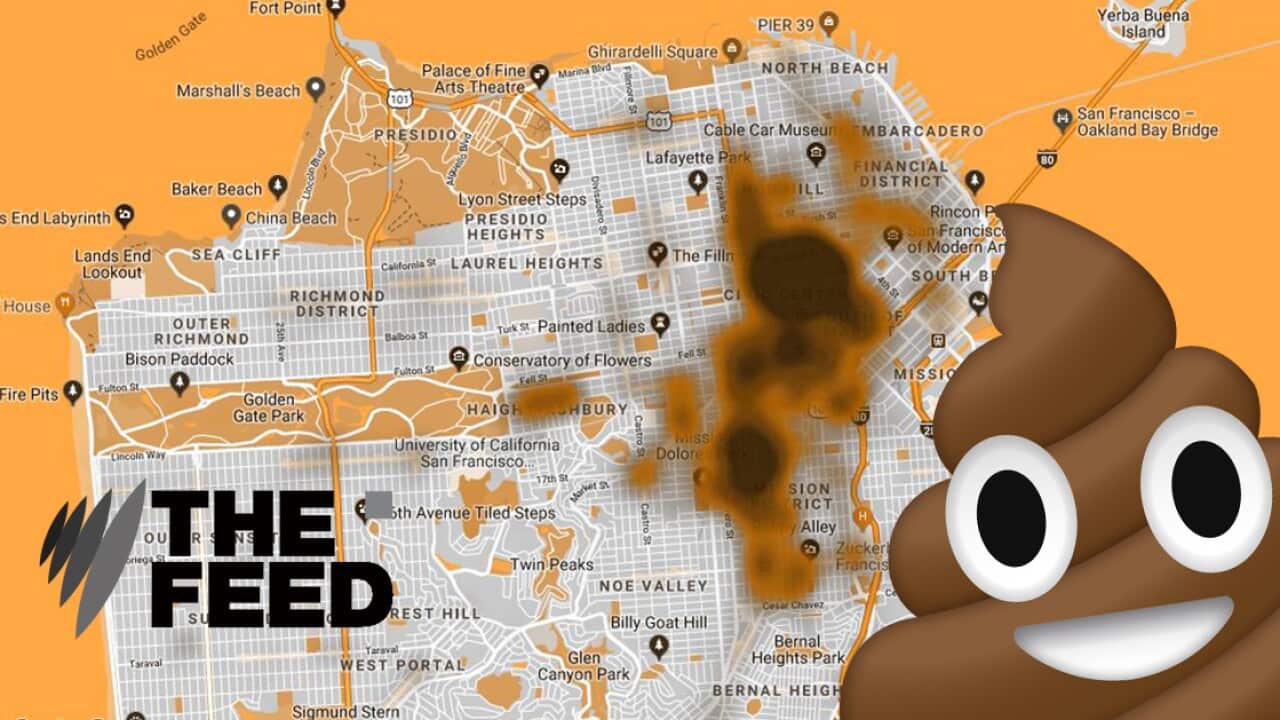 human poop map, san fran homeless