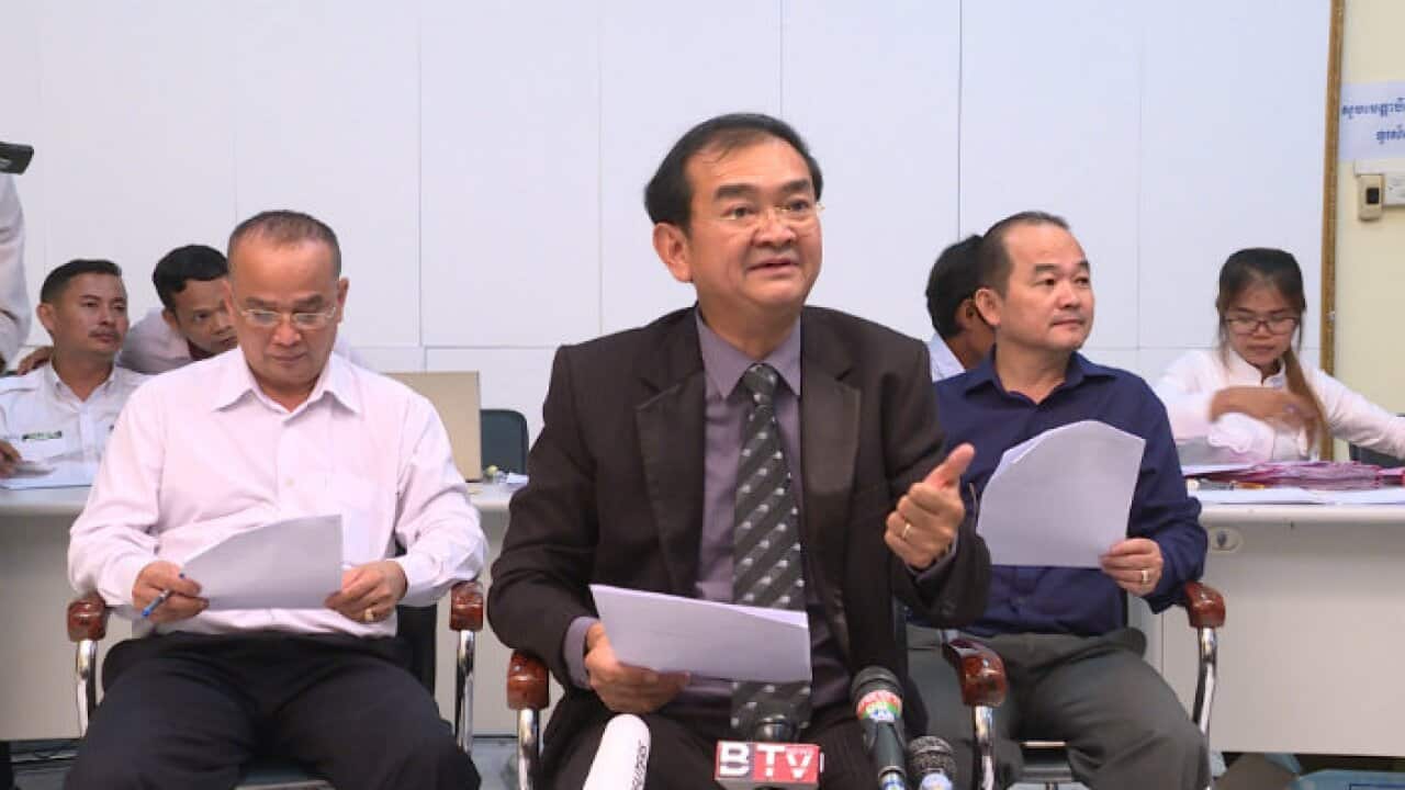 NEC Spokeman Dom Sovanarom