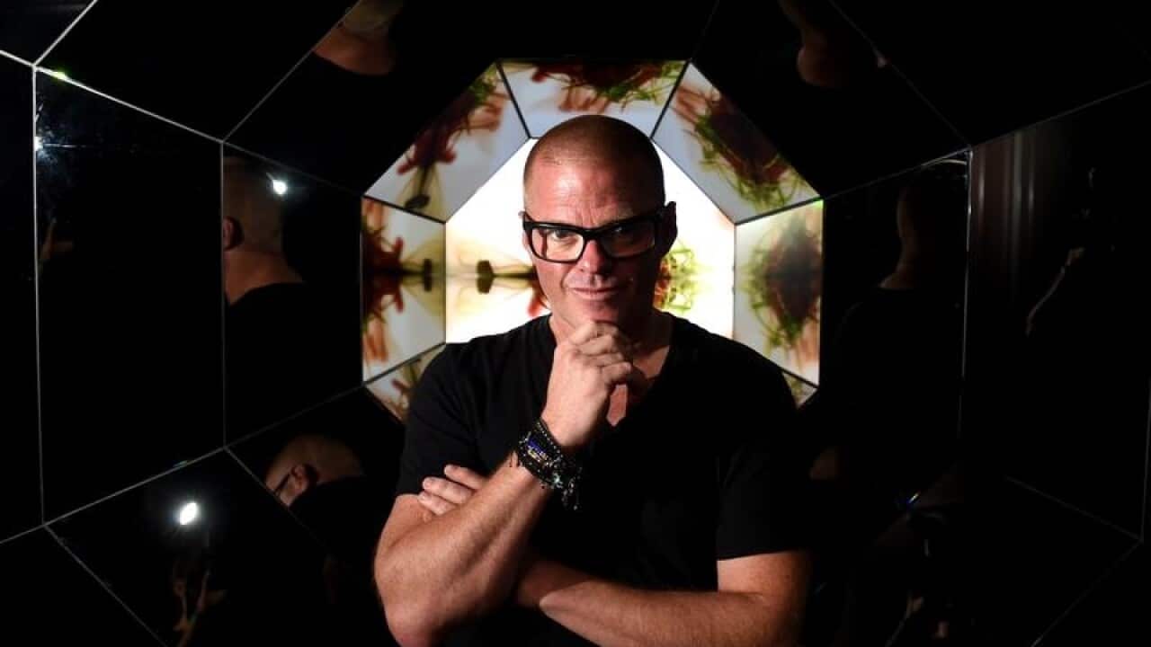 British celebrity chef Heston Blumenthal.