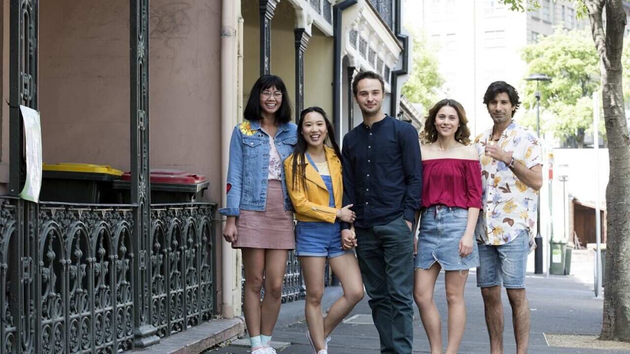 International students in Dead Lucky