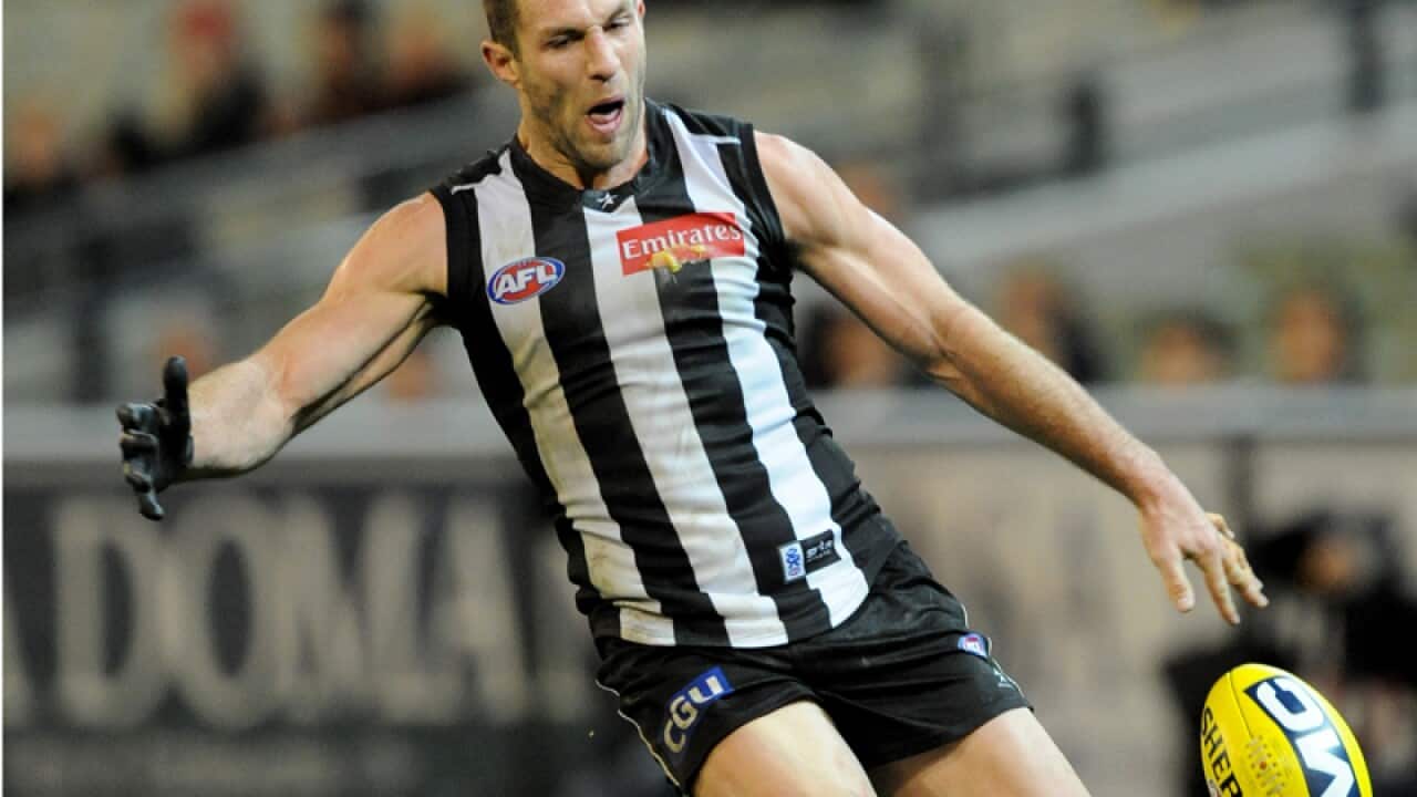 Travis Cloke of Collingwood