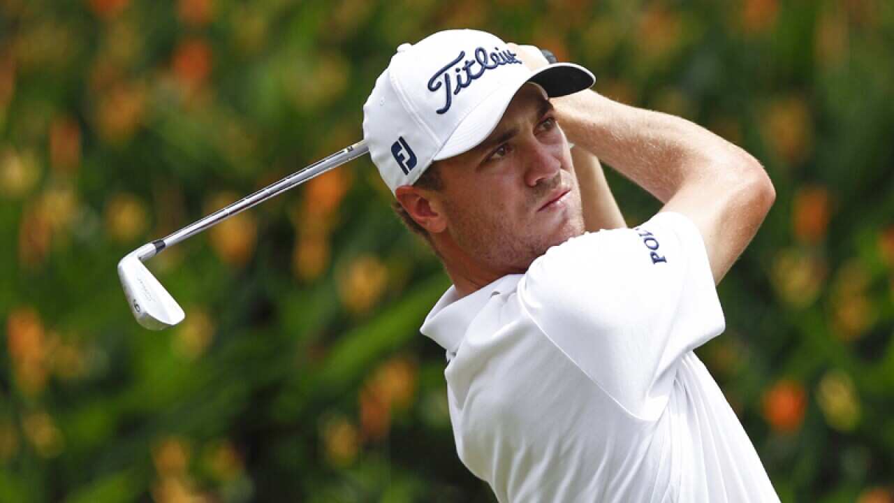 Justin Thomas of the United States