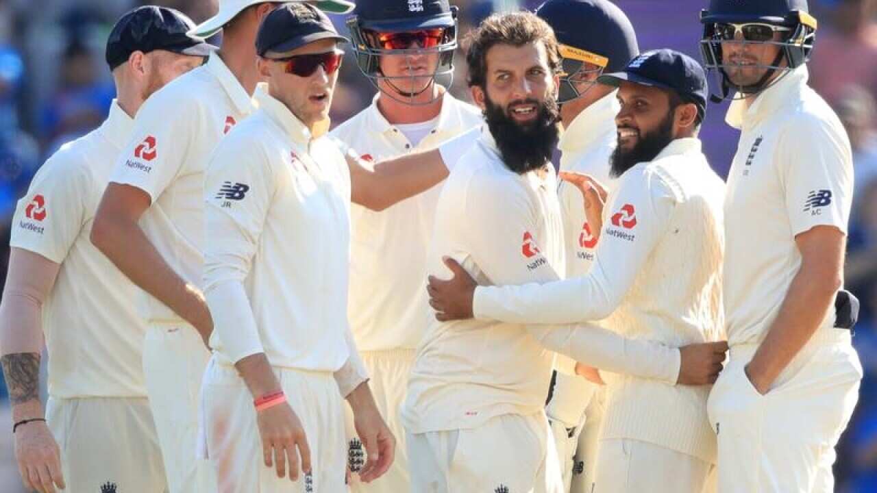England bowler Moeen Ali