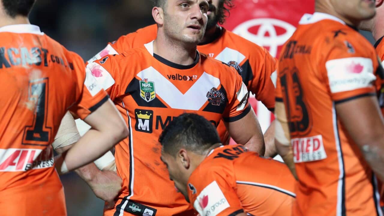 Wests Tigers NRL captain Robbie Farah
