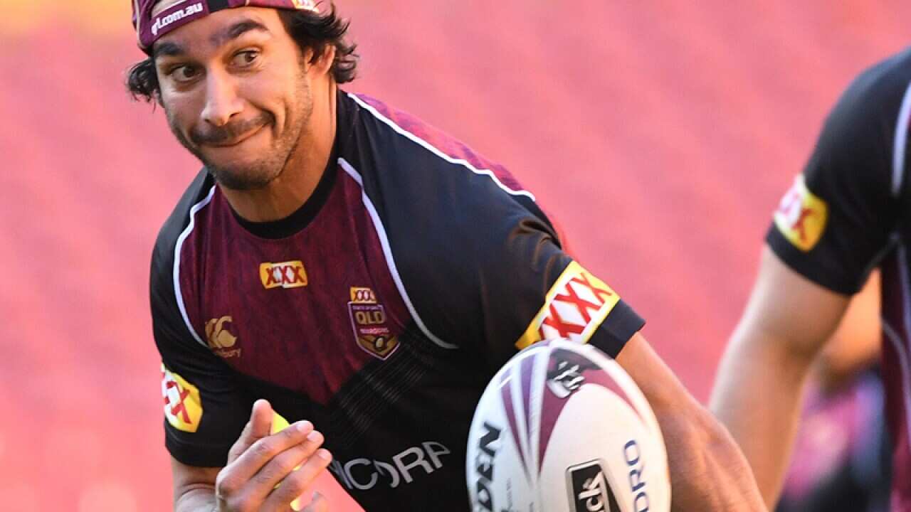 Queensland playmaker Johnathan Thurston