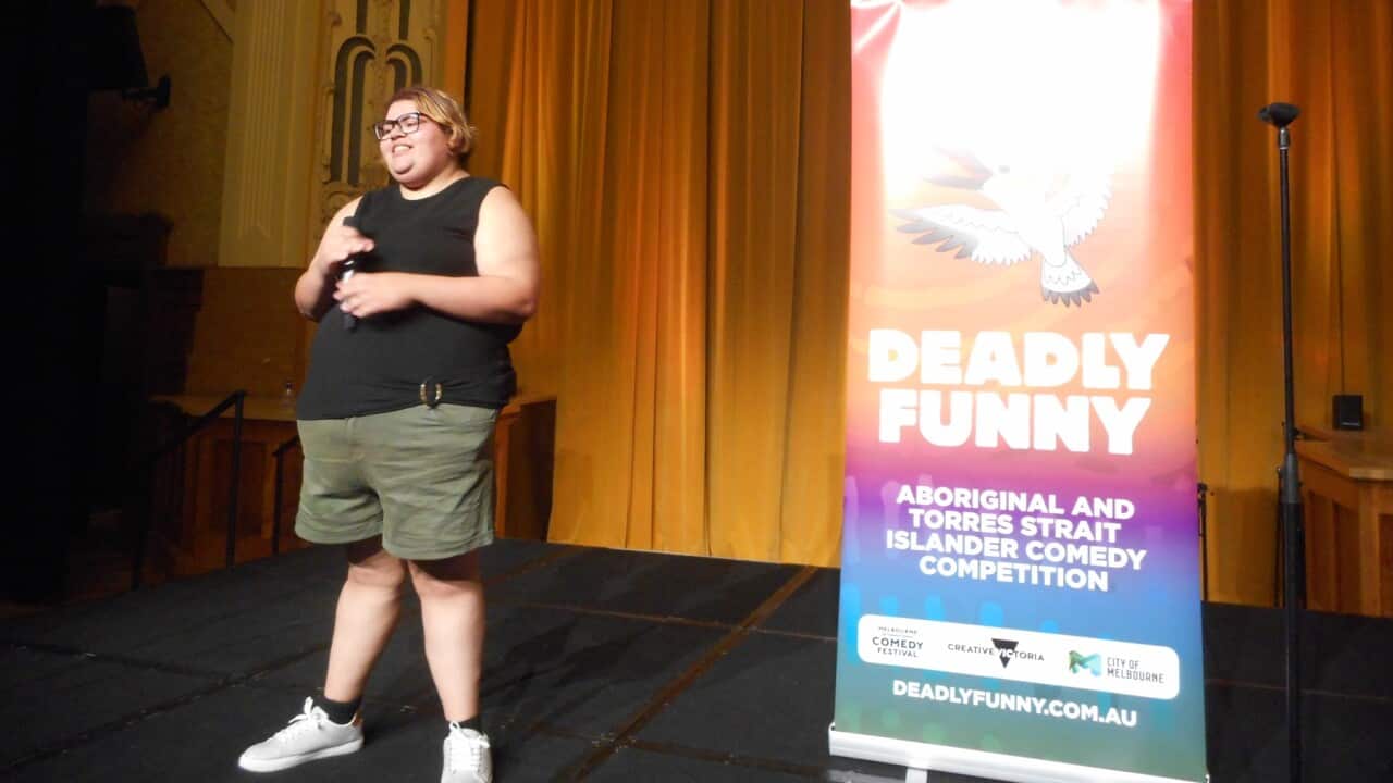 Kimmie on stage two