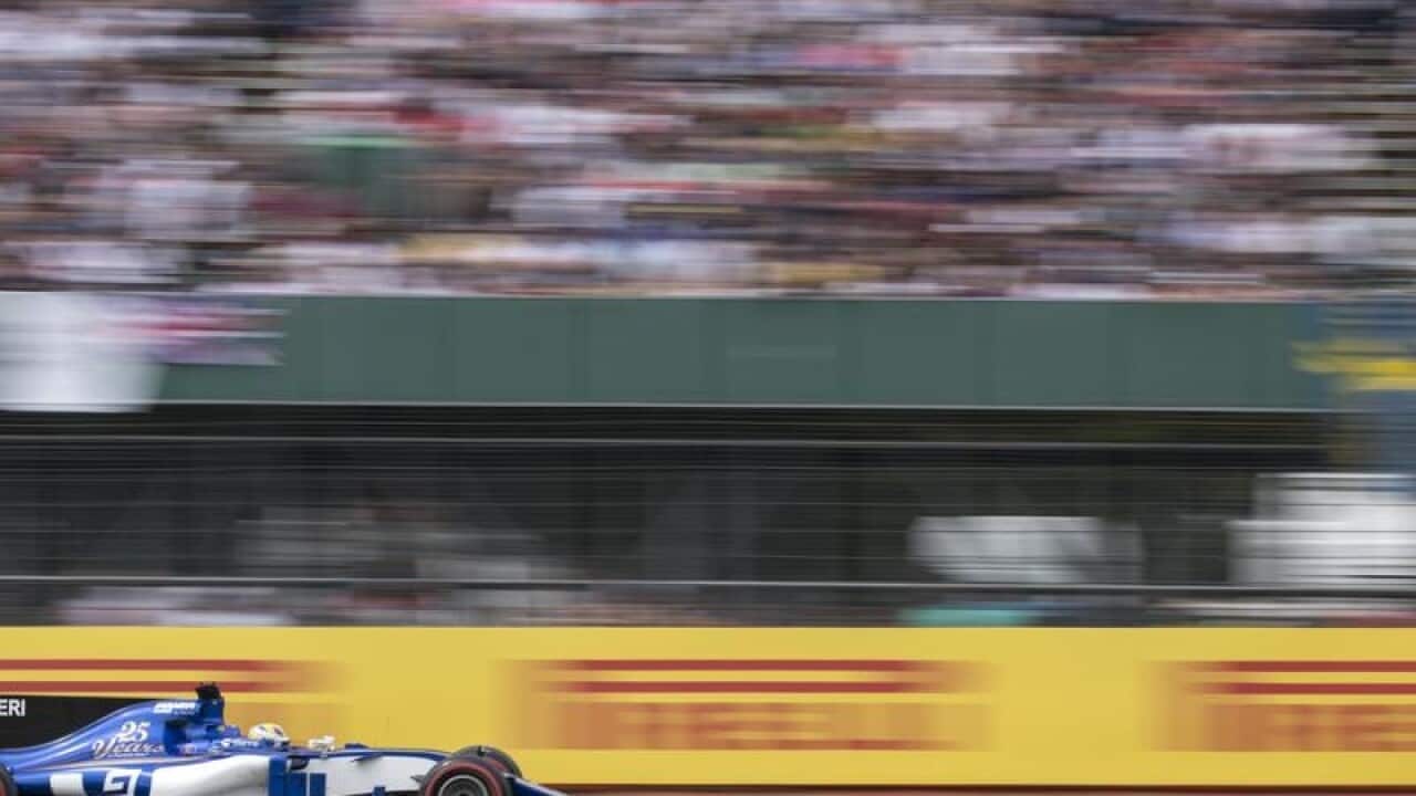 Sauber's Marcus Ericsson.