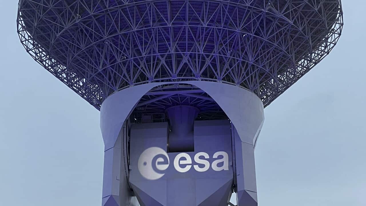 European Space Agency Norcia 3 Antenna