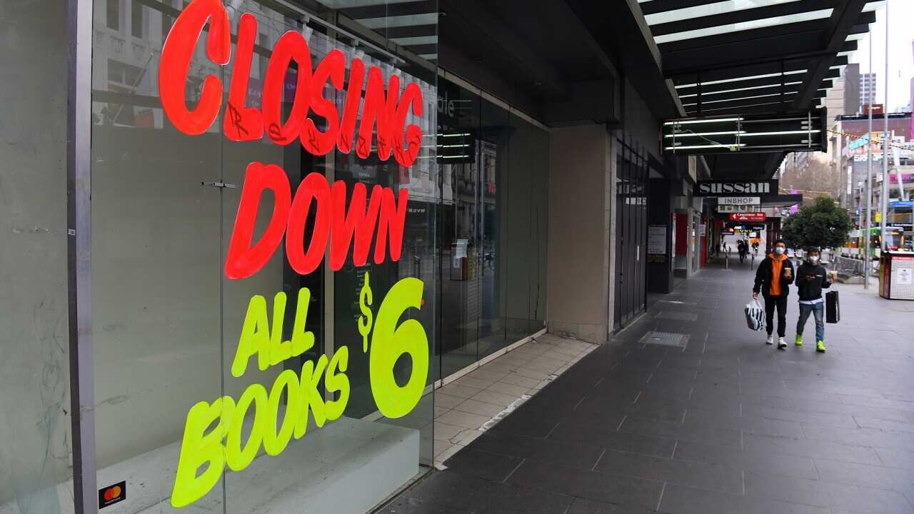 A store holding a closing down sale in Melbourne