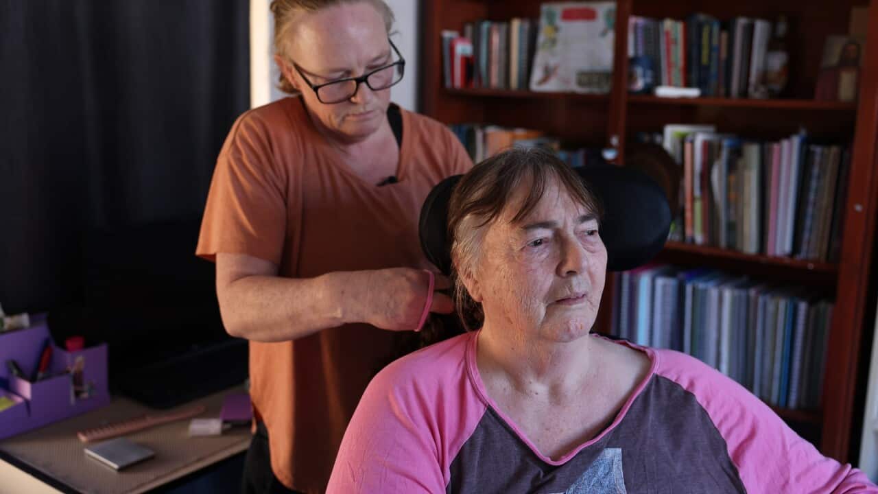 Gloria and her daughter Sarah say the current funding supports for older Australians with a disability are leaving people behind_SBS.jpg