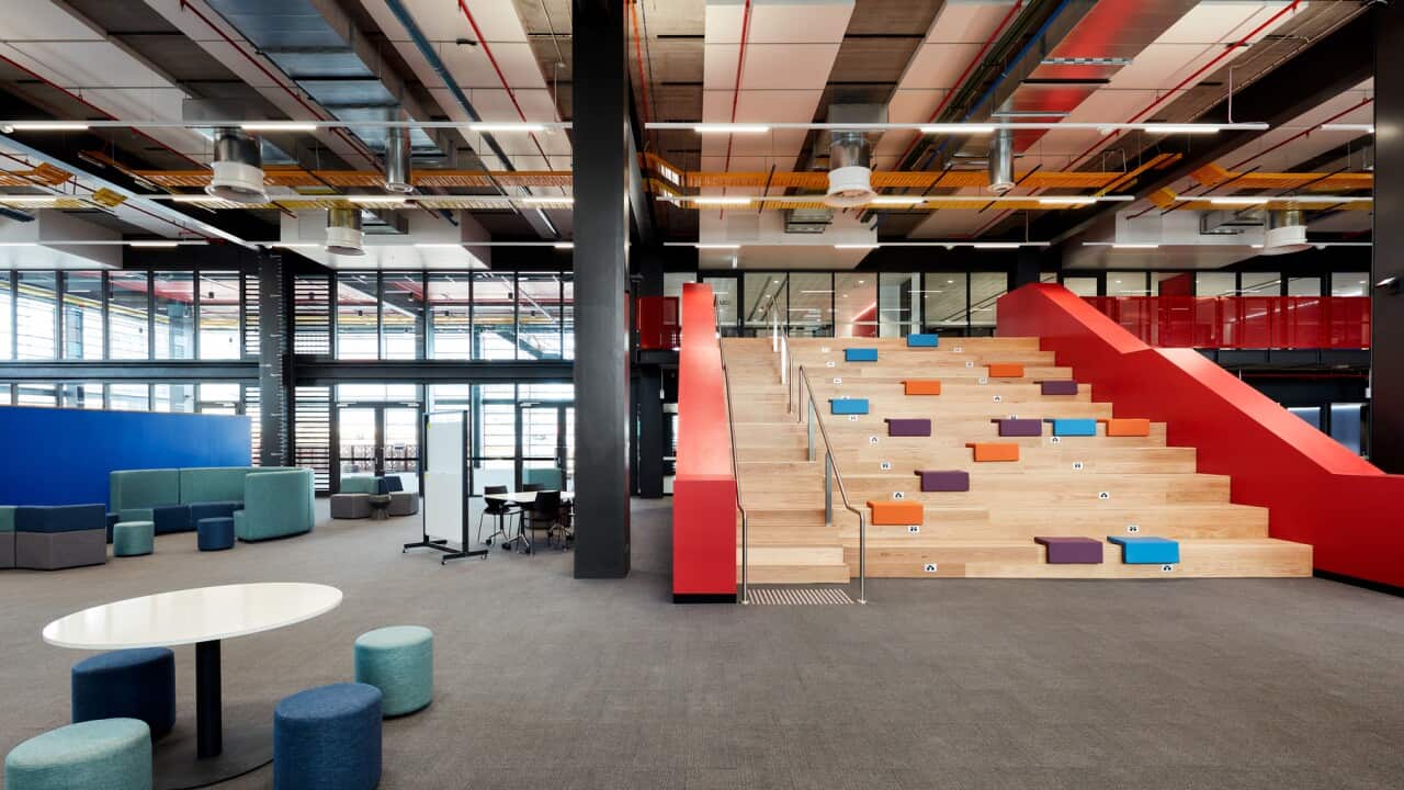 Arthur Phillip High School Learning Hub – Tiered Seating