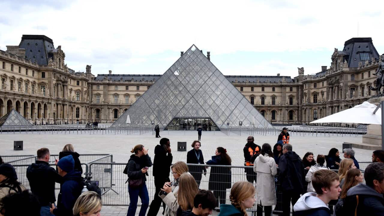 Day after Robbery of the closed Louvre Museum - Paris