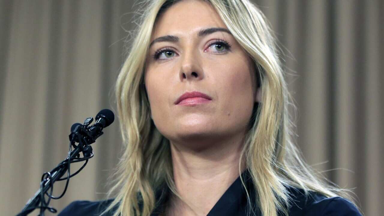tennis star Maria Sharapova
