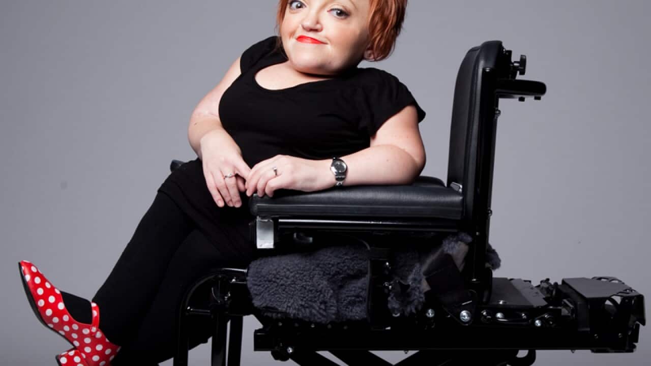 Disability activist and comedian Stella Young