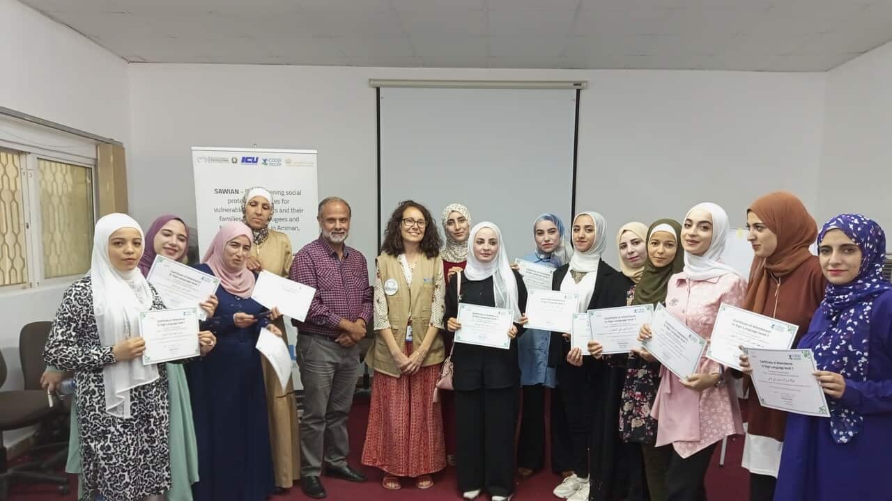 Margherita Gastaldi assieme alle beneficiarie del progetto AICS.jpg