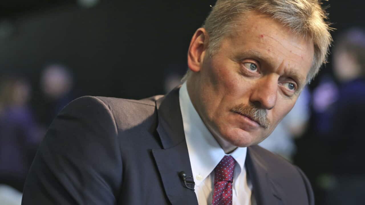Kremlin press secretary Dmitry Peskov