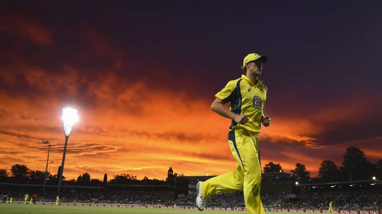 Pat Cummins of Australia