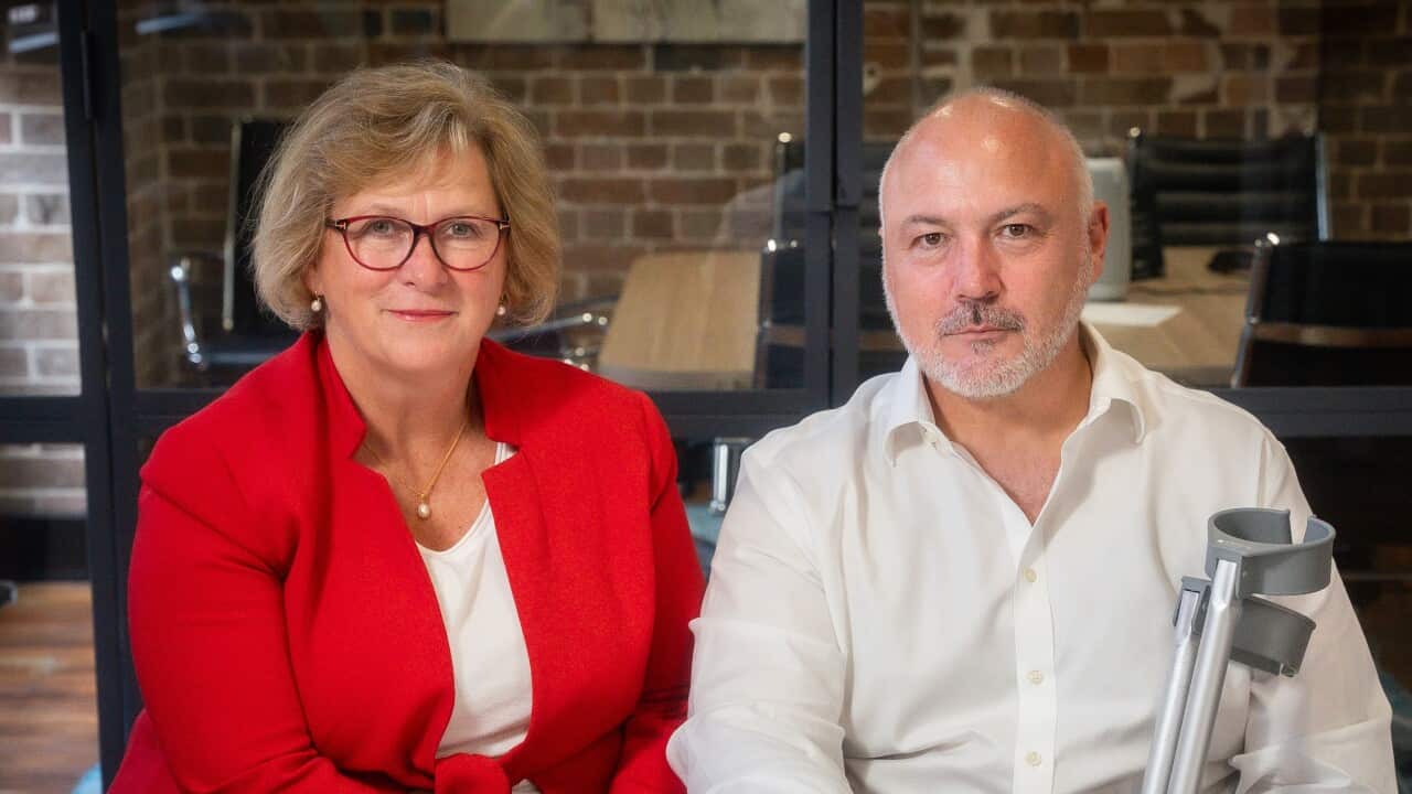 Corene Strauss, Australian Disability Network CEO (left) with advocate Ross Chaplin (SBS-Sandra Fulloon.jpg