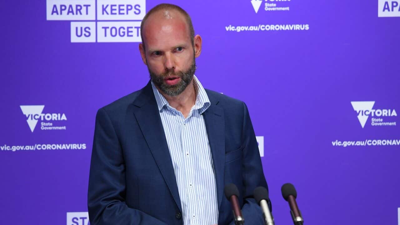 Jeroen Weimar, commander of Victoria's COVID testing program