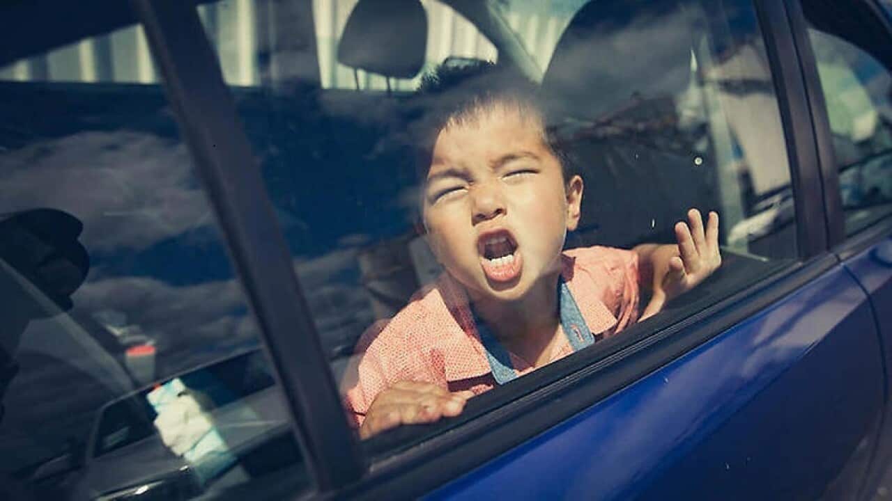 Hot car and a kid