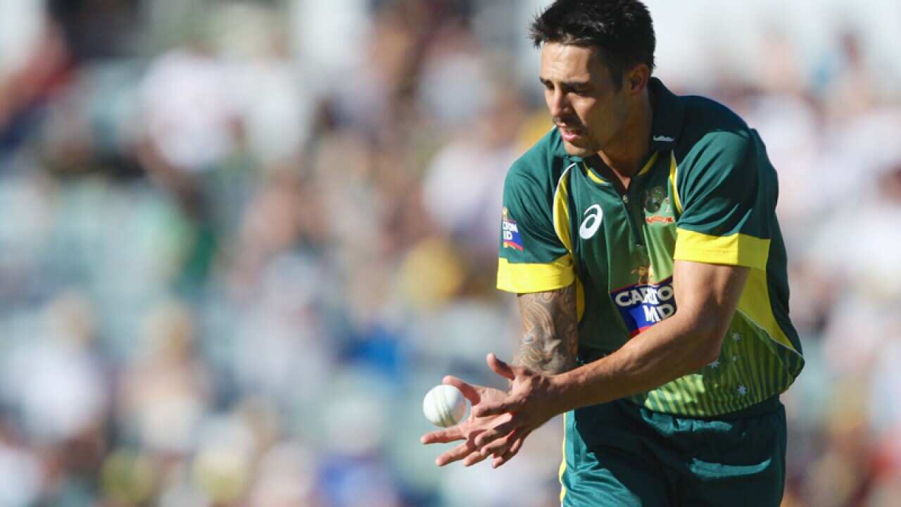 Australian cricketer Mitchell Johnson