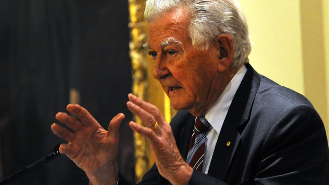 Former Prime Minister of Australia Bob Hawke
