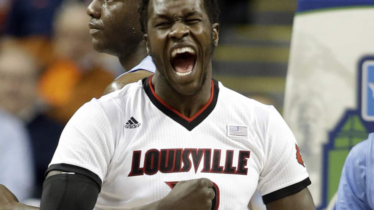 Louisville's Mangok Mathiang.