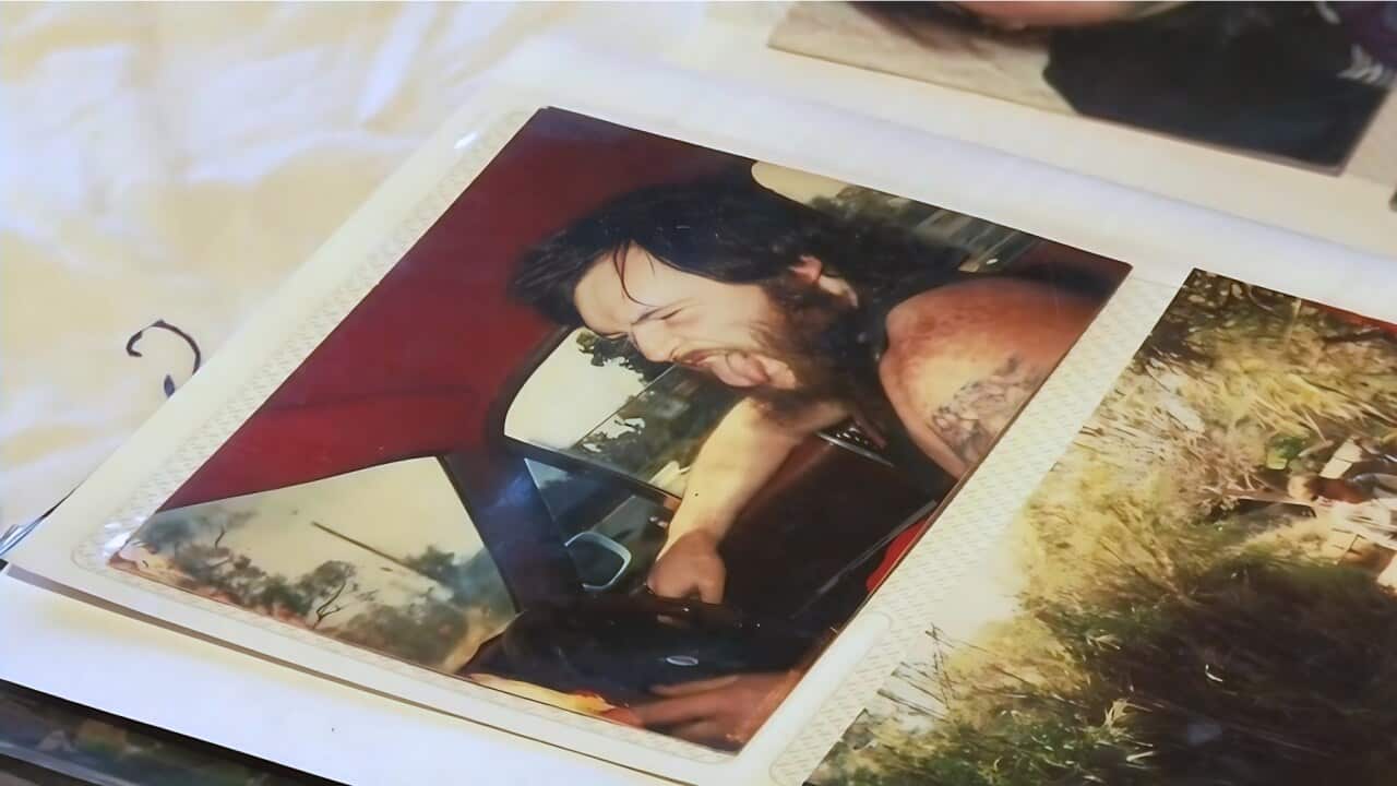 Pictures of Stephen Pokrywka will be all his family have after he is deported (SBS).jpg