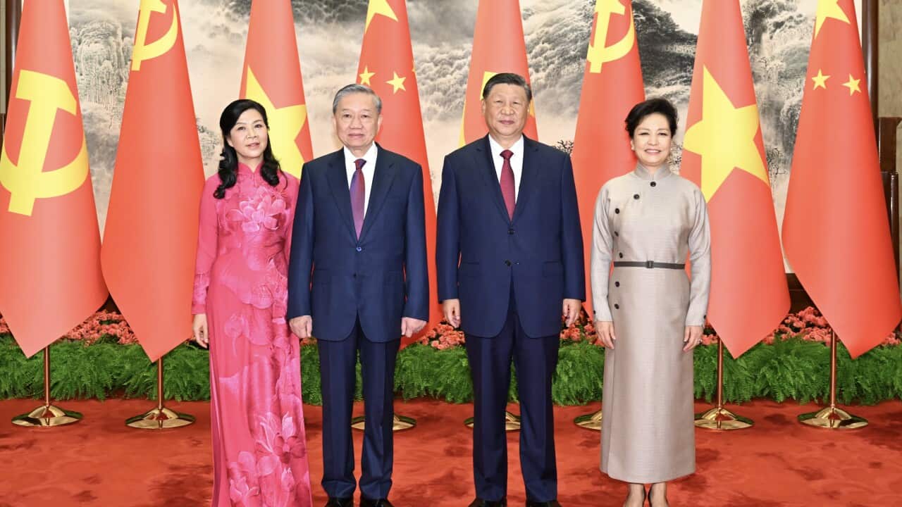 Vietnam's president visits China