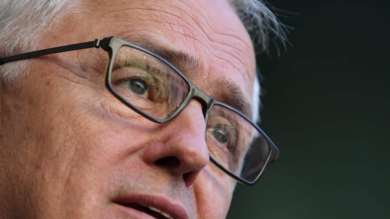 Australian Prime Minister Malcolm Turnbull speaks during a press conference at Parliament House in Canberra, Thursday, November 30, 2017. (AAP Image/Lukas Coch) NO ARCHIVING