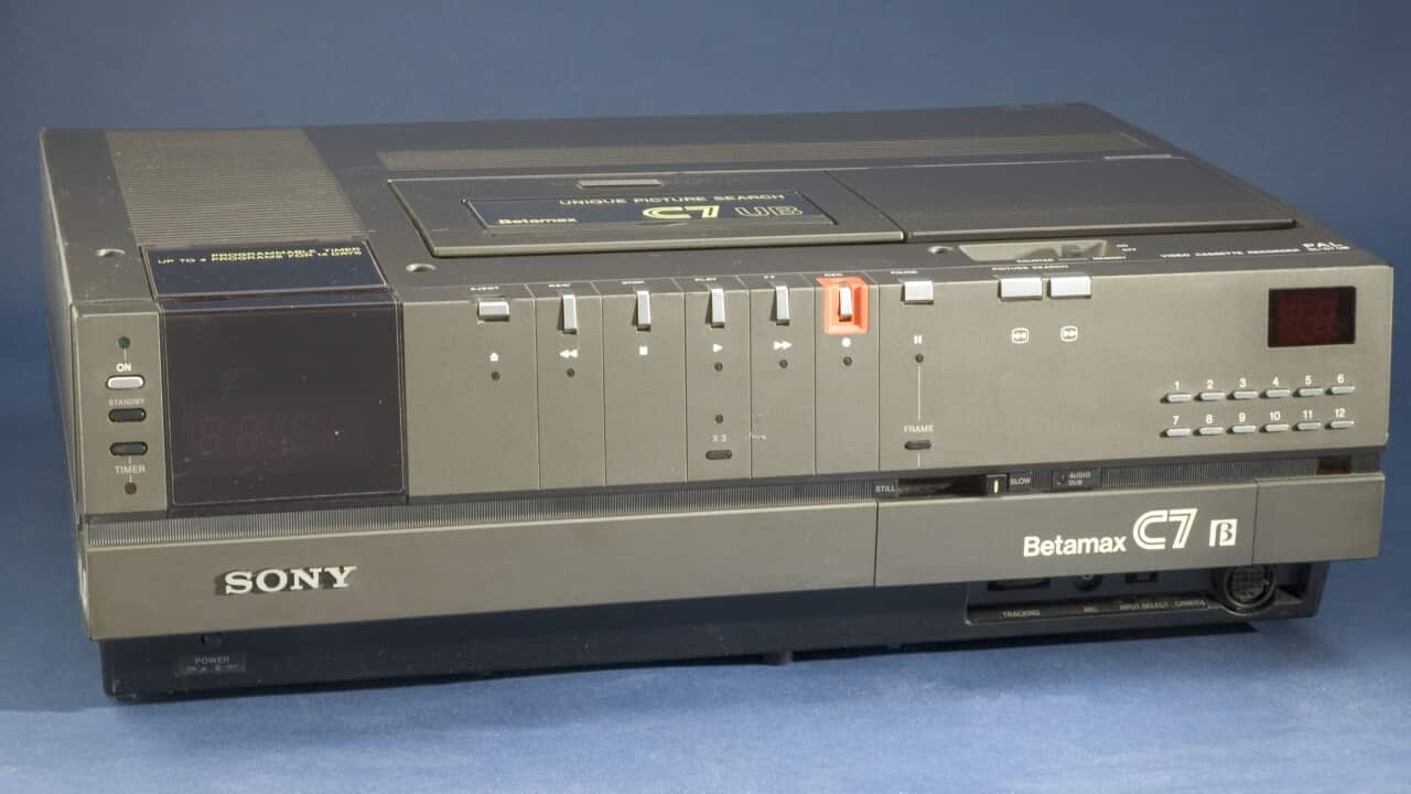 Sony Betamax SL-C7 machine